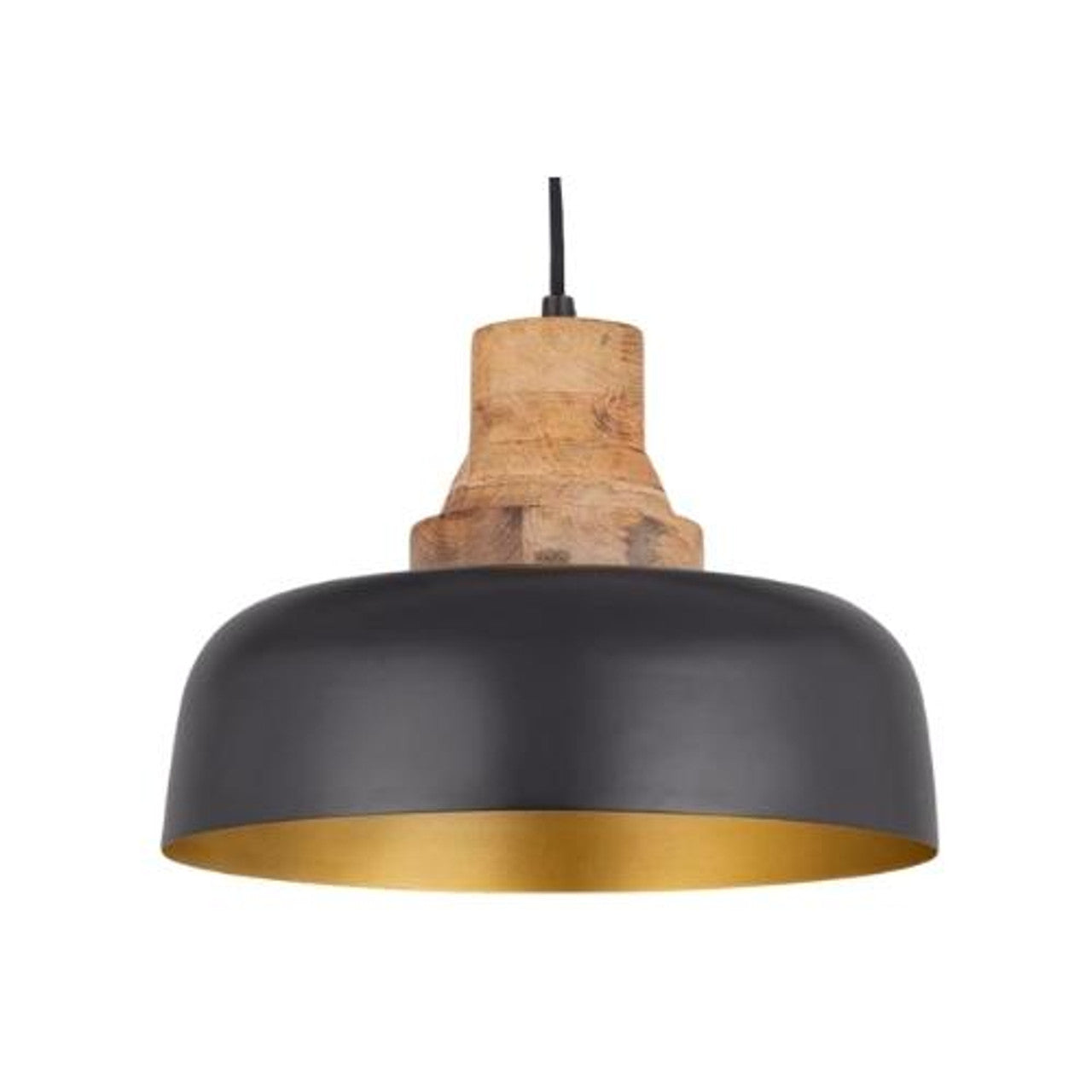Frankfort Grey, Gold & Wood Pendant Light (Launch Special) - Future Light - LED Lights South Africa