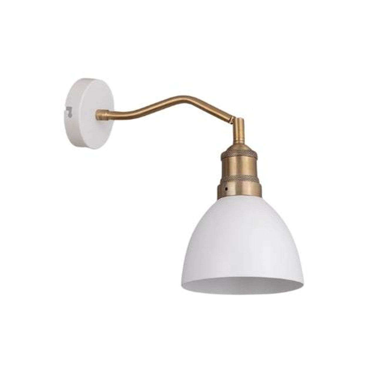 Faure White & Gold Indoor Wall Light (Launch Special) - Future Light - LED Lights South Africa