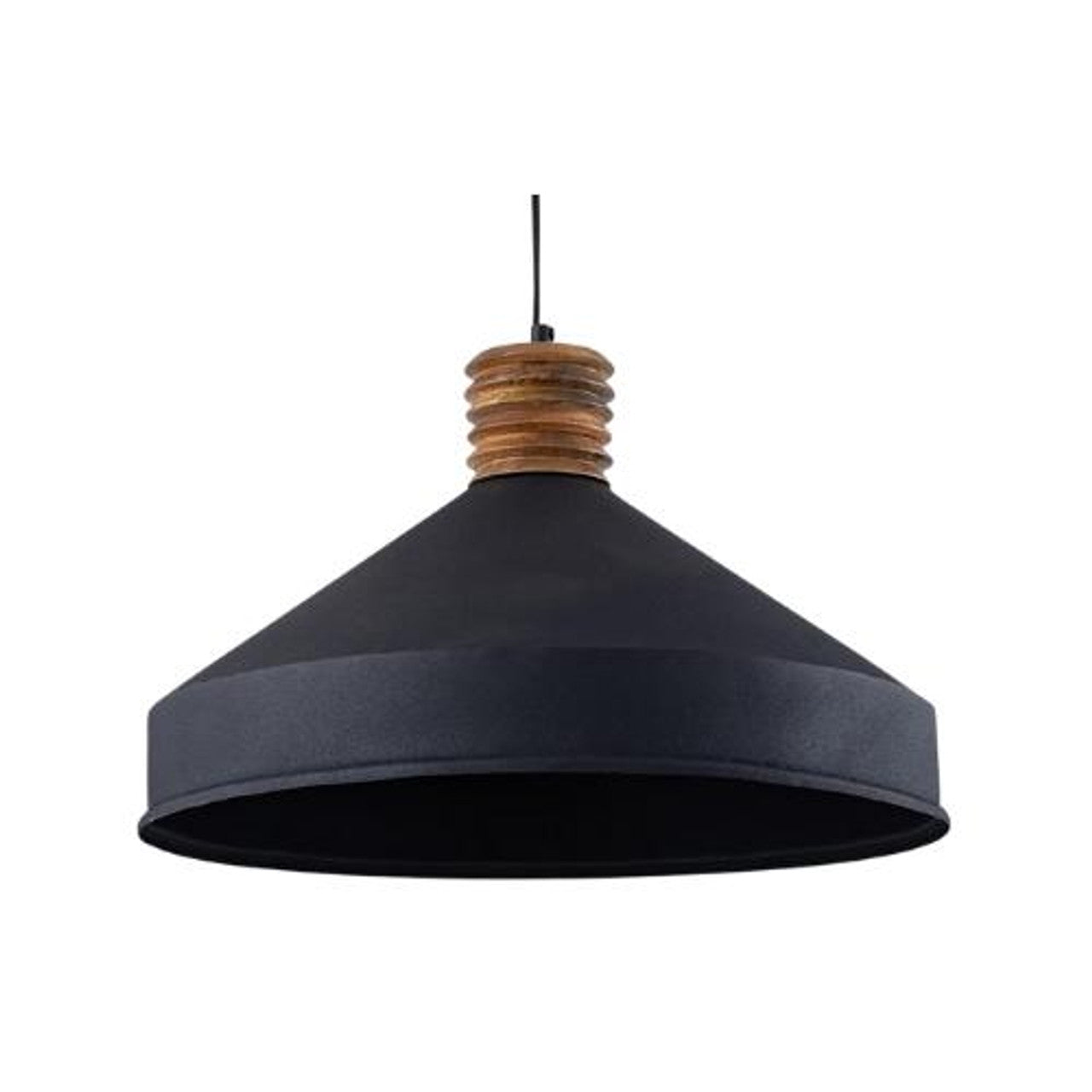 Excelsior Black & Wood Pendant Light (Launch Special) - Future Light - LED Lights South Africa