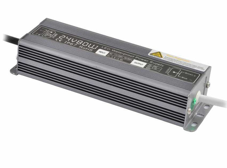 LED Power Supply - Waterproof 24Vdc / 80W - Future Light - LED Lights South Africa