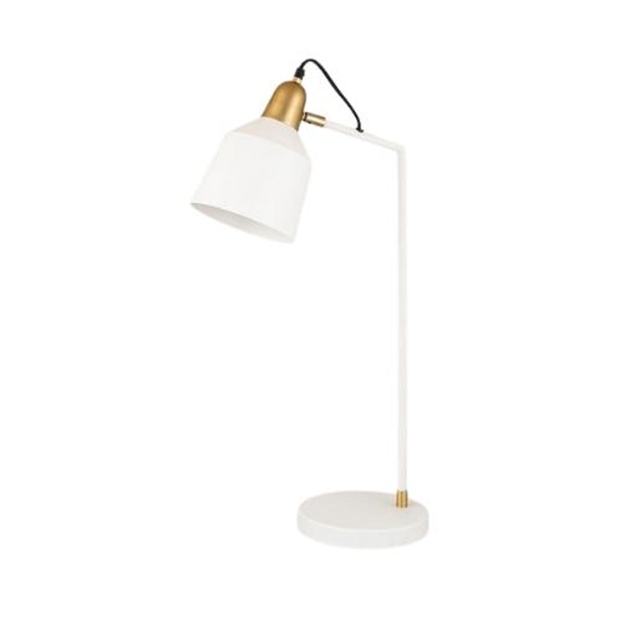 Butterworth White & Gold Table Lamp - Future Light - LED Lights South Africa
