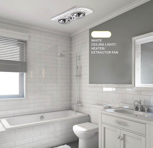 3 Light Bathroom Heater & Extractor Fan (Launch Special) - Future Light - LED Lights South Africa