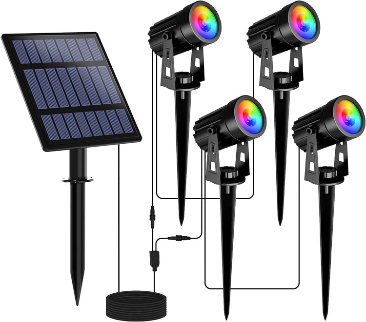 RGB Solar Spike Light Kit IP65 (Launch Special) - Future Light - LED Lights South Africa