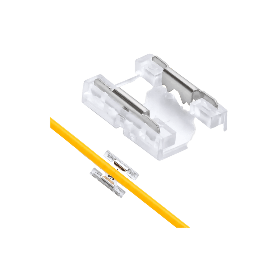 24V COB Strip Light - Straight Connector — transparent background, 1254 × 1254