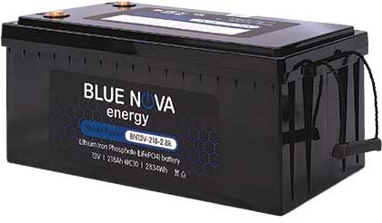 Blue Nova LiFePO4 218AH Battery, 2800Wh - Future Light - LED Lights South Africa
