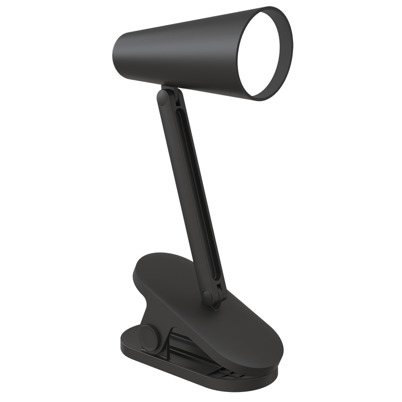 Rechargeable Mini LED Clip-On Lamp - Portable, Energy-Efficient