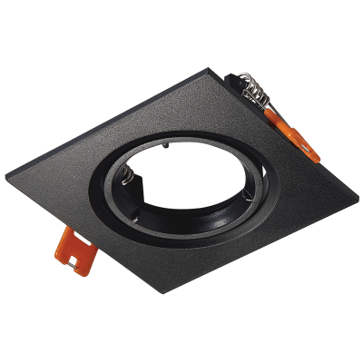 Downlight Holder - Square Tilt Bayonet Lock for Stylish Interiors