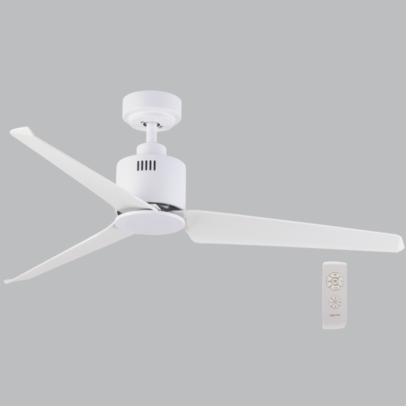 White Metal and ABS LED Ceiling Fan - No Light - Future Light - LED Lights South Africa
