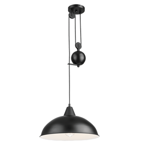 Colchester Black Pulley Pendant Light (Launch Special) - Future Light - LED Lights South Africa