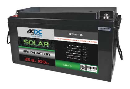 2560Wh 100Ah 25.6V LiFePO4 Battery - Future Light - LED Lights South Africa