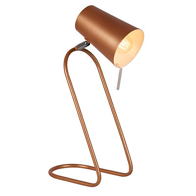 Charisse Copper Table Lamp - Future Light - LED Lights South Africa