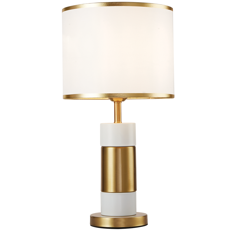 Dawn White & Gold Table Lamp - Future Light - LED Lights South Africa