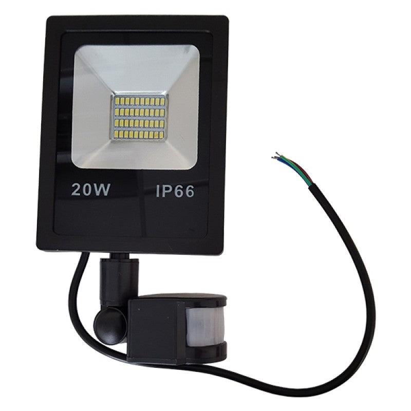 LED Flood Light - 20W SMD Motion Sensor IP66 (Launch Special) - Future Light - LED Lights South Africa