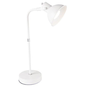 White Metal Desk Lamp With Rotatable Head - Future Light - LED Lights South Africa