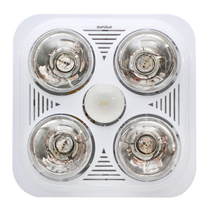 5 Light Ceiling Heater & Extractor Fan - Future Light - LED Lights South Africa