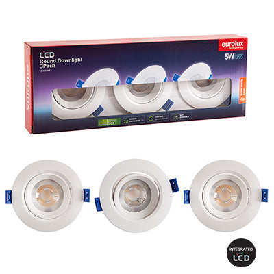 Complete LED Down Light - Round 5W - Future Light - LED Lights South Africa