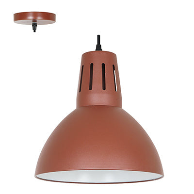 Pendant Steel 280mm Black / Green / White / Rust / Pink / Yellow - Future Light - LED Lights South Africa
