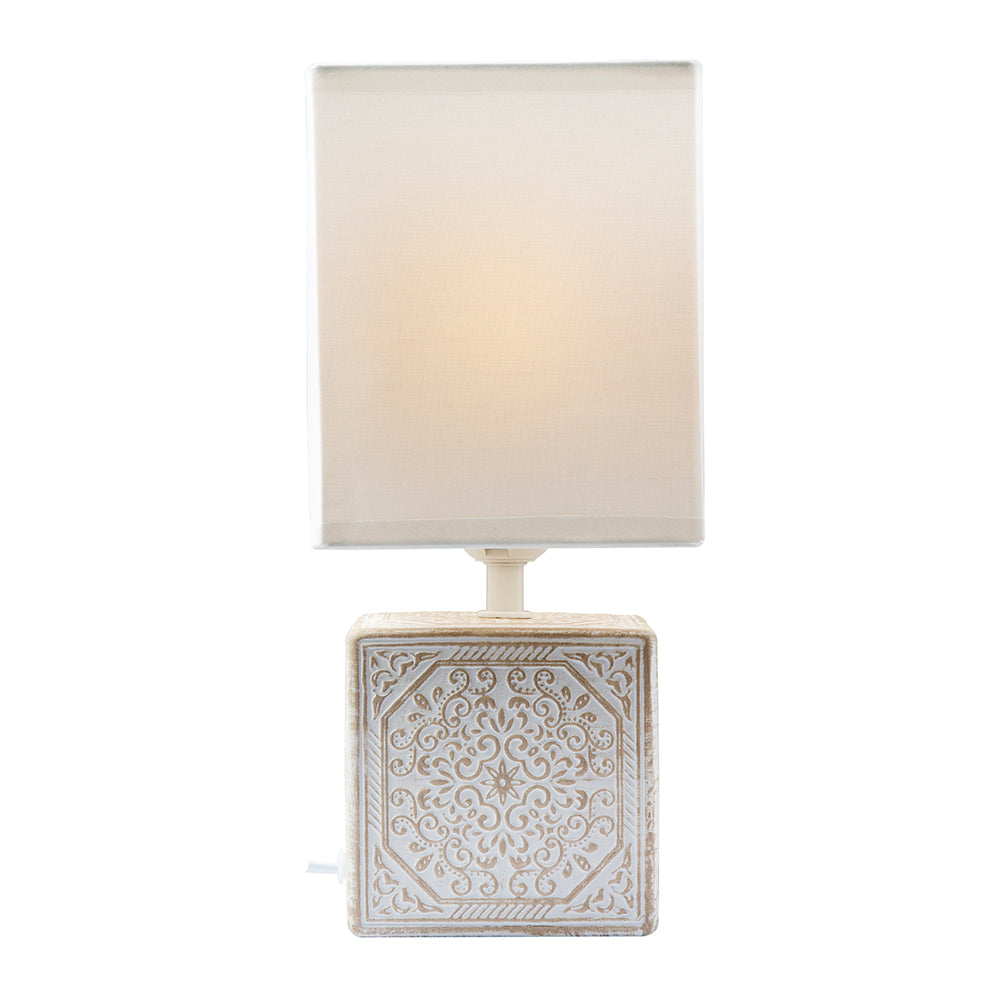 Madeira White Table Lamp - Future Light - LED Lights South Africa