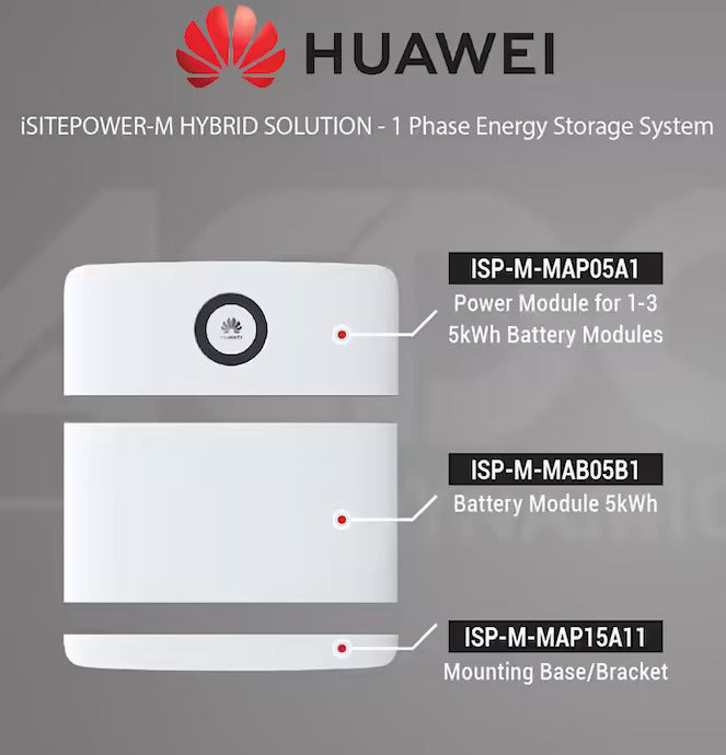 Huawei iSitepower - 5KW Inverter & 15kW Battery - Future Light - LED Lights South Africa