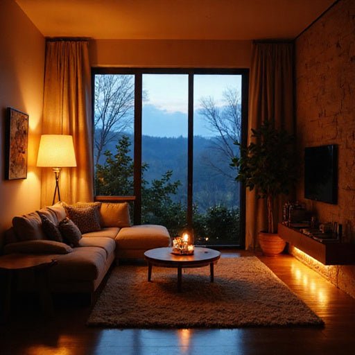 How can I use lighting to enhance the ambiance of my home?