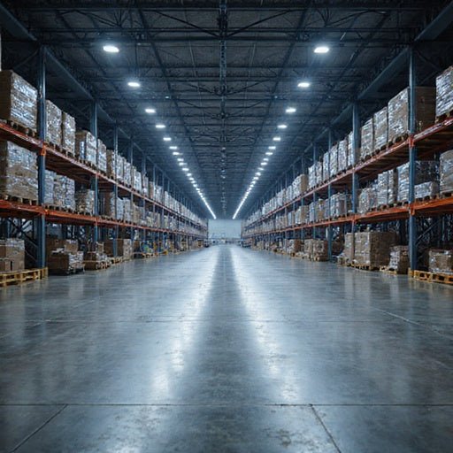 LED high bay lights built for large indoor areas