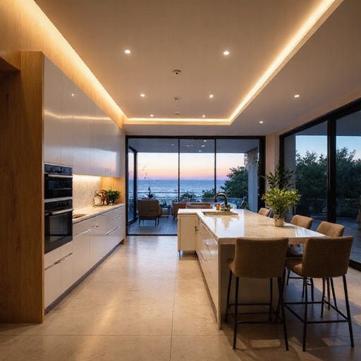 LED ceiling lights for modern Durban kitchen makeovers