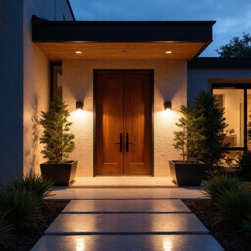 stylish outdoor wall lights to enhance your home entrance