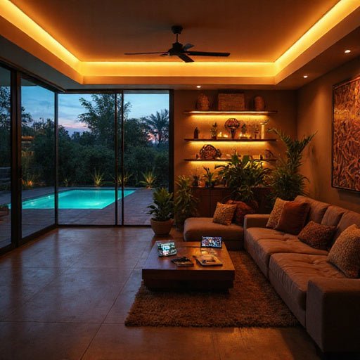 Discover Modern Elegance with a Polished Chrome and Frosted Glass 5 Light Chandelier