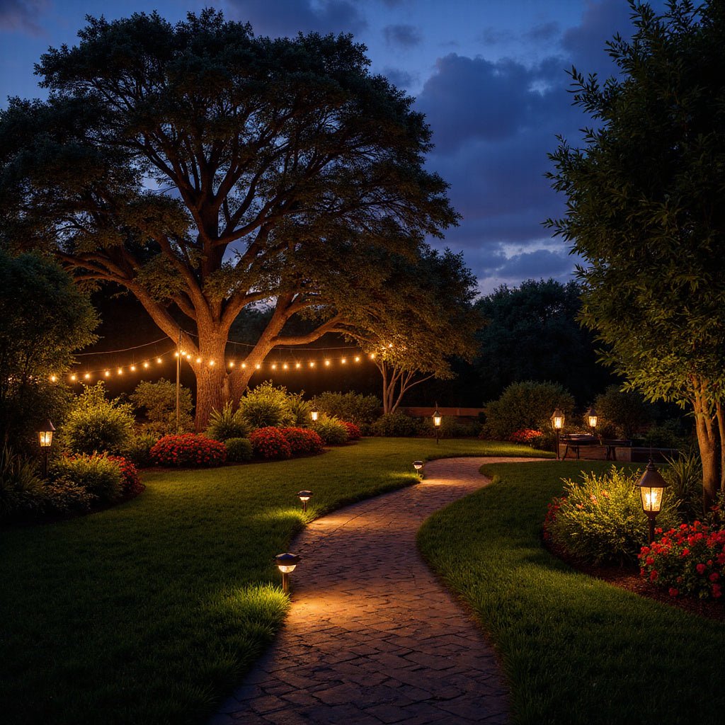 solar garden lights