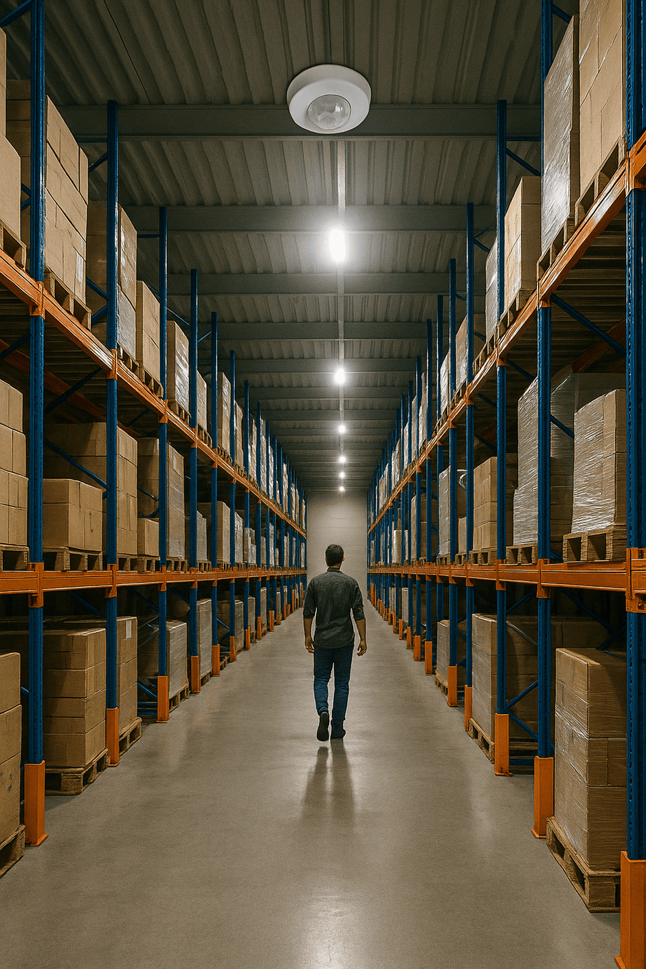 Long-Range Motion Sensors for Warehouses