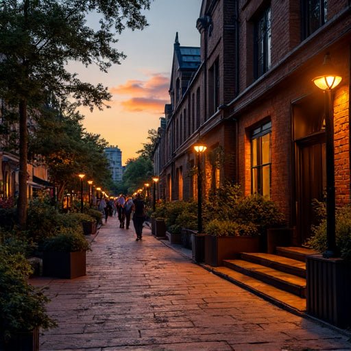 Outdoor Solar Lighting East London