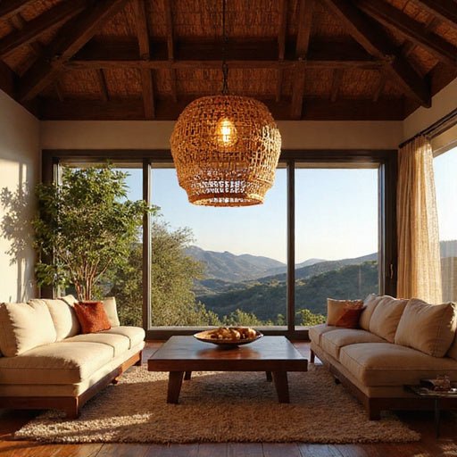 rattan pendant light south africa