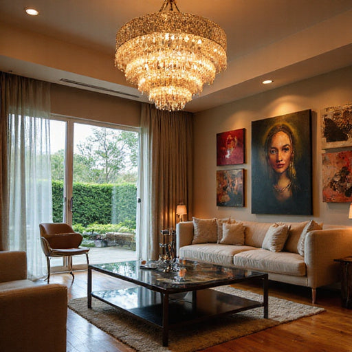 How to make your home an art gallery with smart chandeliers