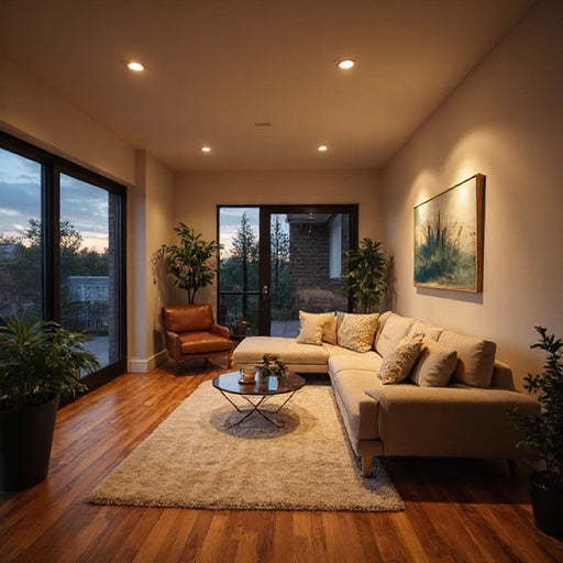 modern ceiling spotlights for stylish living rooms