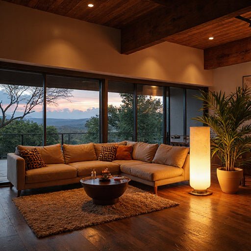 Transform Your South African Open-Plan Living Space with Stylish Floor Lamps