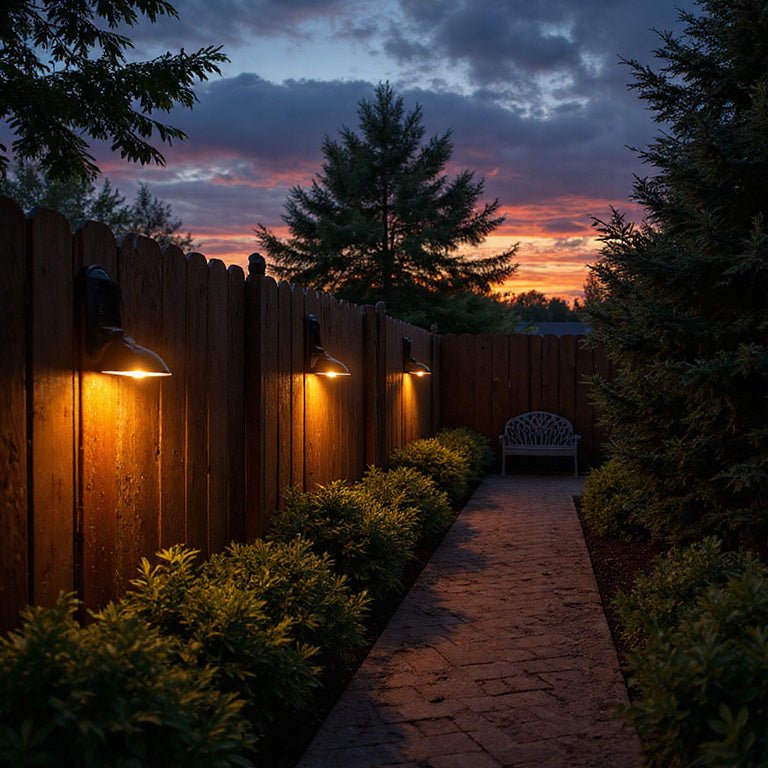 outdoor solar wall lights