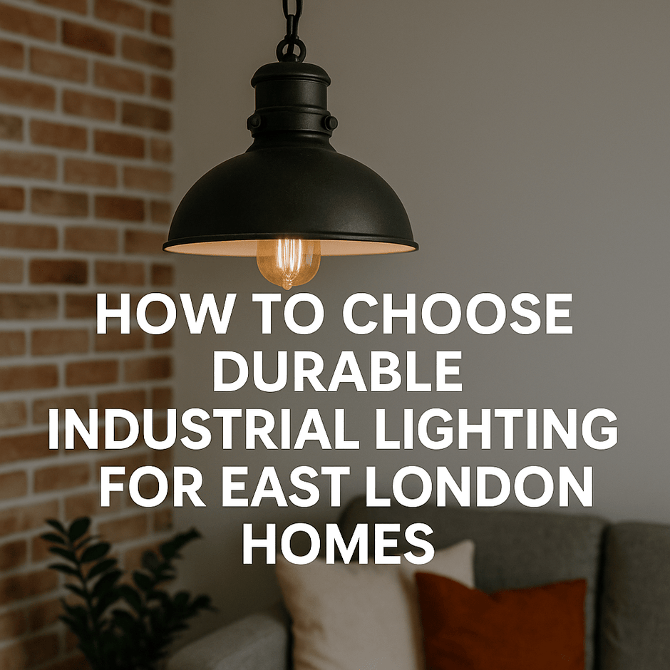 Choosing Durable Industrial Lighting Solutions for Your East London Home