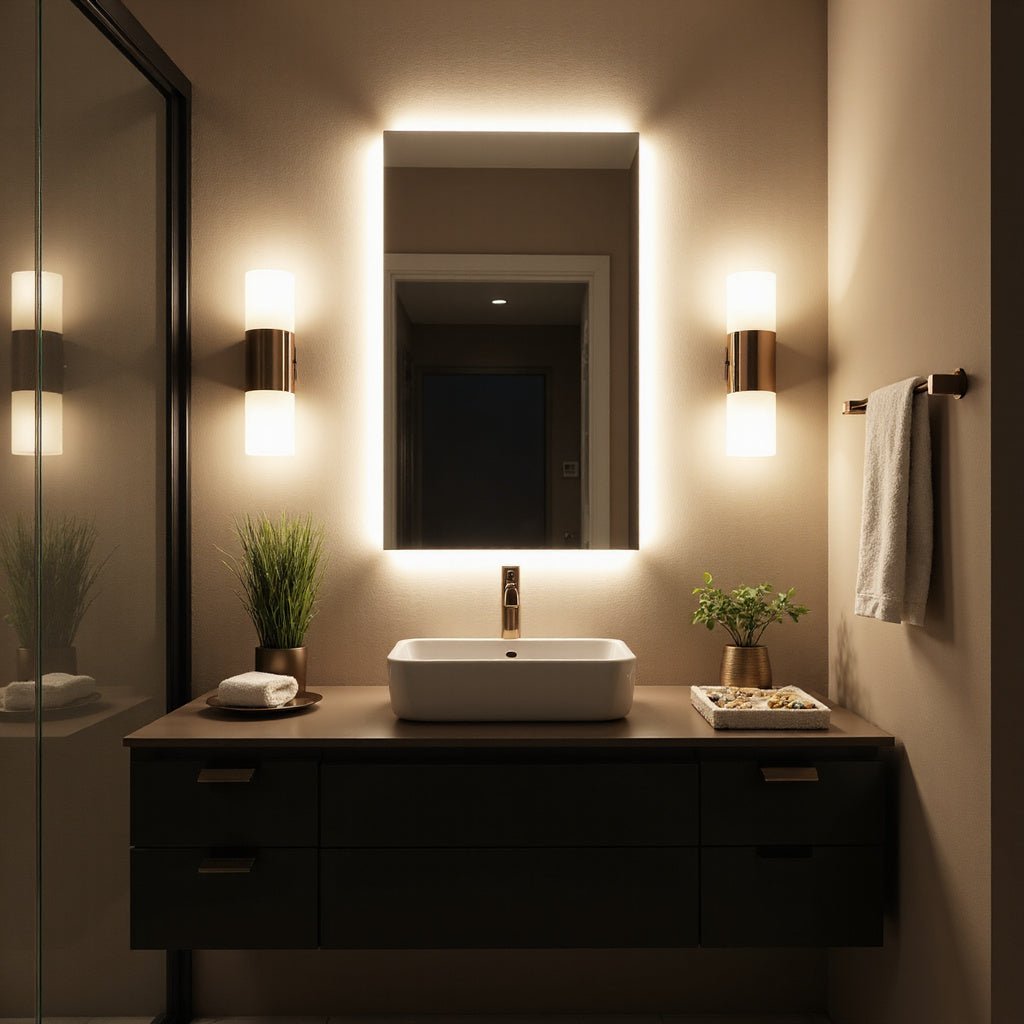 bathroom wall lights