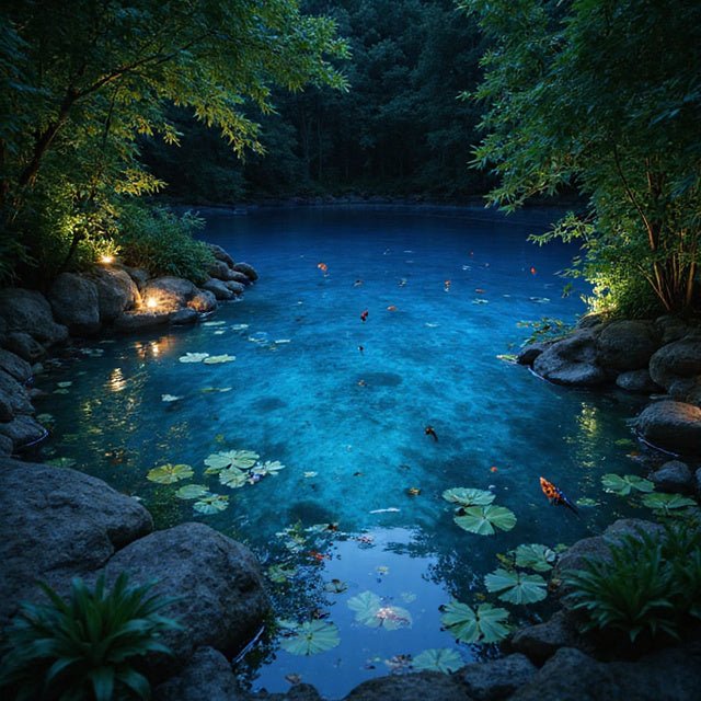 underwater pond lights