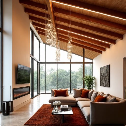 Pitched Ceiling Lighting Ideas