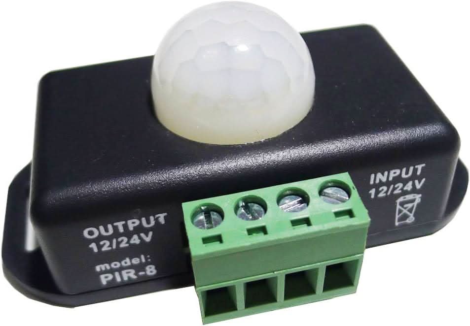 PIR motion sensor for automatic lighting control