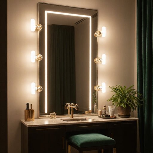 stylish vanity lighting ideas to elevate your dressing area