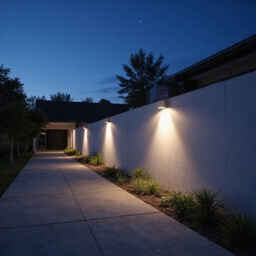 Solar vs Wired Boundary Wall Lighting: Which Is Right for Your Property?