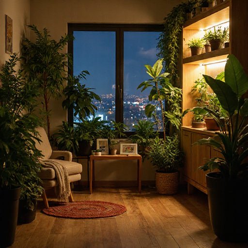 ambient LED lighting ideas to refresh your indoor garden space