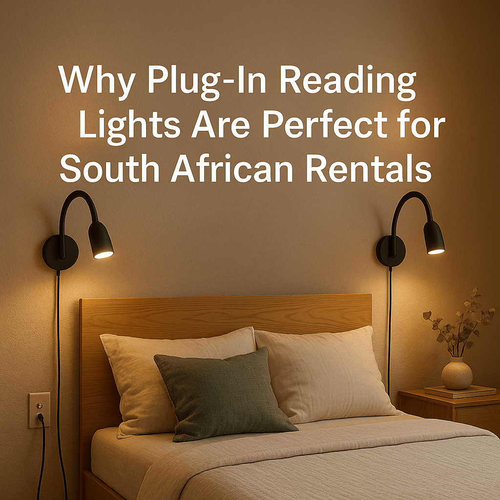 Why Plug-In Reading Lights Are Perfect for South African Rentals