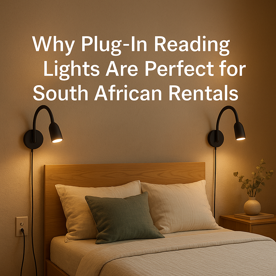 Why Plug-In Reading Lights Are Perfect for South African Rentals