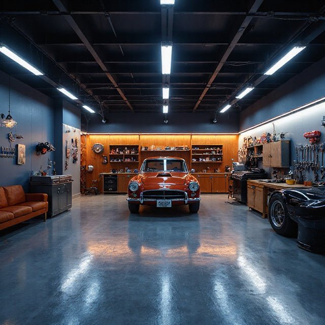 garage lighting ideas