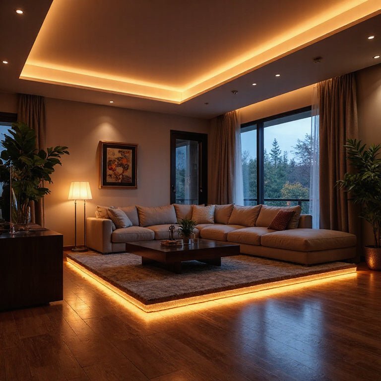 how do led skirting boards affect room ambience
