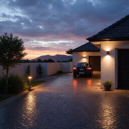 motion sensor floodlights perfect for Cape Town driveways