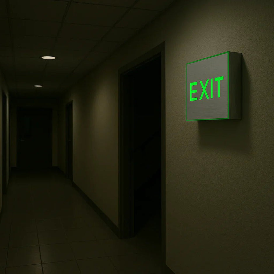 Exit Signs for Stylish and Safe South African Interiors